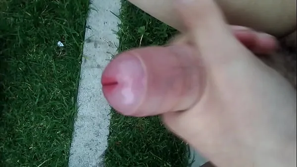 Hot Exhibitionism and handjob in a public park during the day warm Movies