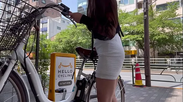 Gorące Cycling Bike to Singapore Foodciepłe filmy