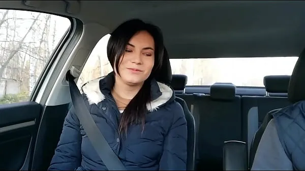 뜨거운 Anna Rublevskaya paid the taxi driver with her ass 따뜻한 영화