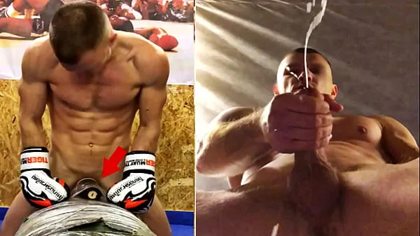 뜨거운 A real Russian Fighter in Training FUCKS his Boxing Bag and CUMS on Gay Men's Faces 따뜻한 영화