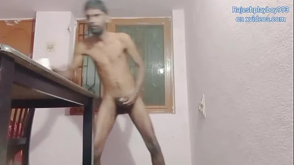 Rajeshplayboy993 masturbating his big cock and cumming in the glass Film hangat yang hangat