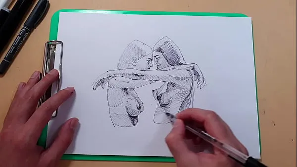 How to draw sexy girls Filem hangat panas