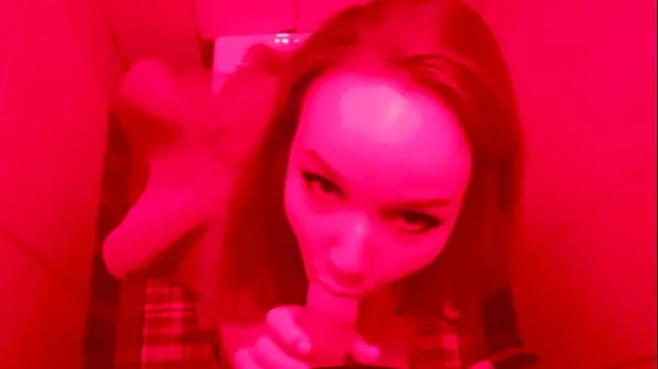 Žhavé Sexy Slut Sensual Suck Big Dick and Cum Swallow In Nightclub Toilet After Hot Dance žhavé filmy