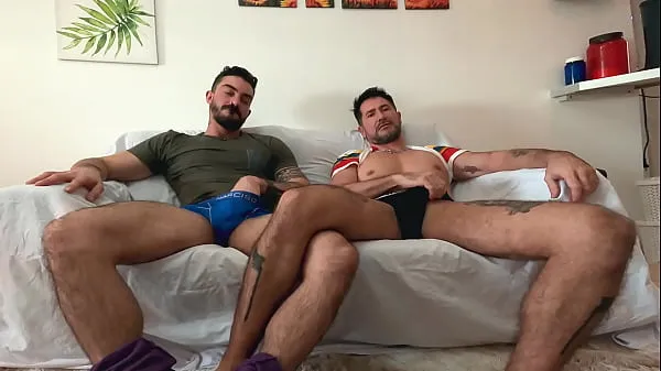 Kuumia Stepbrother warms up with my cock watching porn - can't stop thinking about step-brother's cock - stepbrothers fuck bareback when parents are out - Stepbrother caught me watching gay porn - with Alex Barcelona & Nico Bello lämpimiä elokuvia