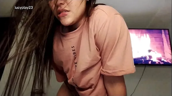Horny Colombian model masturbating in her room Film hangat yang hangat