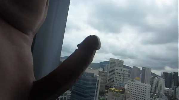 Show my dick in Seoul South-Korea - exhibitionist Filem hangat panas