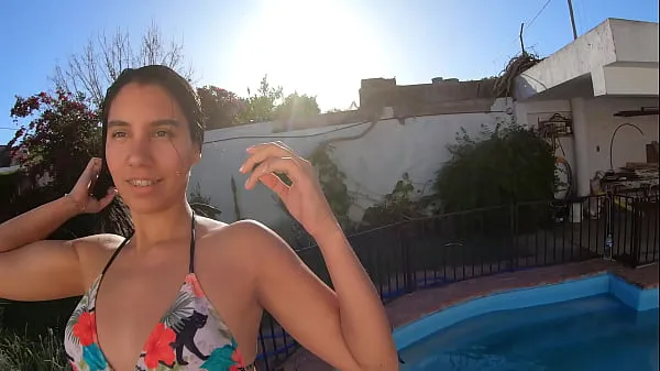 أفلام ساخنة Lalilove returns with a relaxing ANAL SEX by the pool دافئة