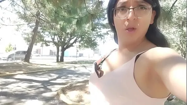 Hot Trans in the park warm Movies