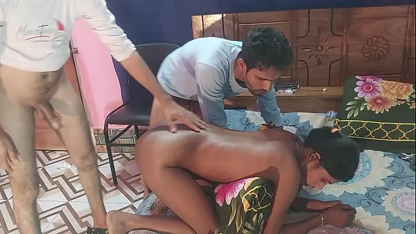 First time sex desi girlfriend Threesome Bengali Fucks Two Guys and one girl , Hanif pk and Sumona and Manik Filem hangat panas