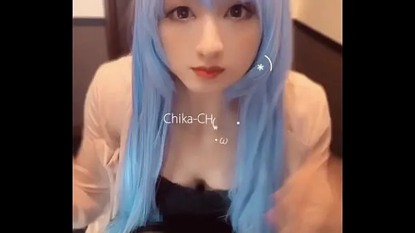 Hot Individual shooting] A video of a blue-haired man's daughter masturbating cutely. It has very cute content warm Movies