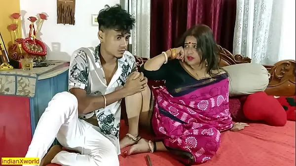 Vroči Indian New Stepmom VS Teen Boy Hot XXX Sex! fucks stepmother topli filmi