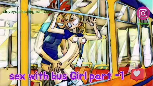 Hot Hard-core fucking sex in the bus | sex story by Luci warm Movies