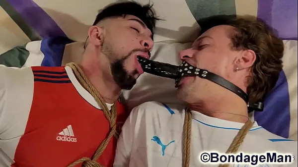 Hot Several brazilian guys bound and gagged from Bondageman website now available here in XVideos. Enjoy handsome guys in bondage and struggling and moaning a lot for escape warm Movies
