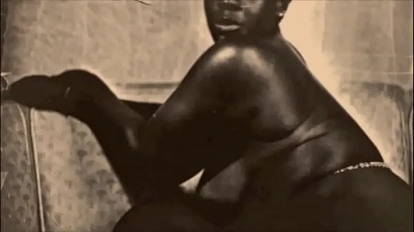 Vroči Retro Pornostalgia, Vintage Interracial Sex topli filmi
