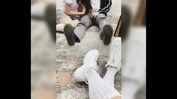 Student Girl Films When Her Friend Sucks Dick to Student Guy at College, They Fuck too! VOL 2 Filem hangat panas