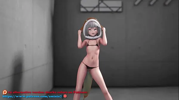 Hot HoloLive Gawr Gura Hentai Sex and Dance 热爱105°C的你 Undress Creampie MMD 3D RED SHARK COLOR EDIT SMIXIX warm Movies