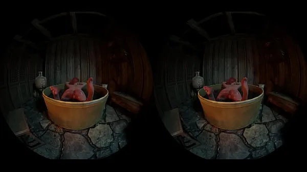 Hete The Awakening bath time VR hentai warme films