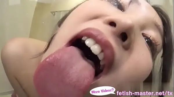 Hot Japanese Asian Tongue Spit Fetish warm Movies