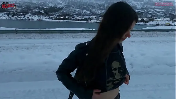 Welcome to Norway! Sex exhibitionism and flashing in public - DOLLSCULT Filem hangat panas