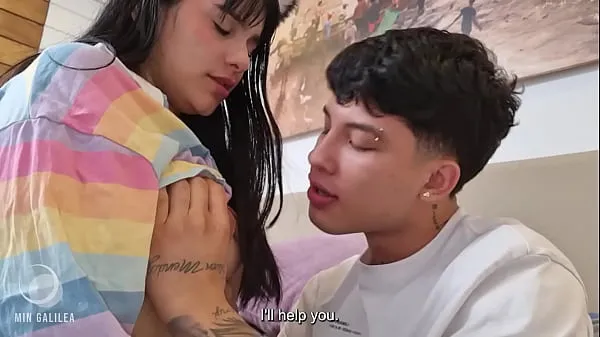 Películas calientes My stepbrother discovers me in the middle of a stream on twitch and ends up fucking me - Danner mendez ft Min Galilea cálidas