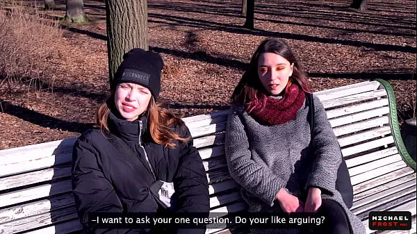 Kuumia Try it! Street Bet With Stranger Girls - Public Agent - POV lämpimiä elokuvia