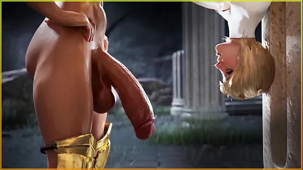 뜨거운 3D Animated Futa porn where shemale Milf fucks horny girl in pussy, mouth and ass, sexy futanari VBDNA7L 따뜻한 영화