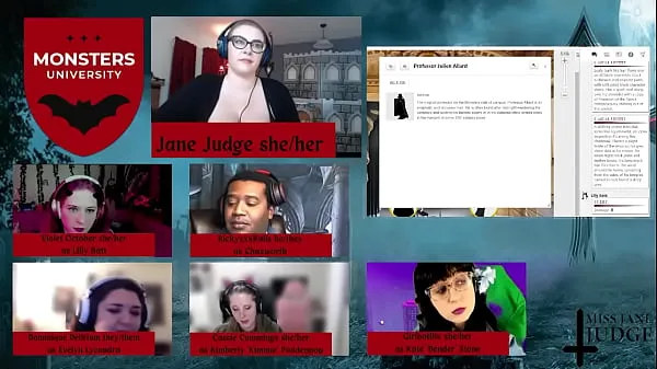 Quente Monsters University Episódio 1 com Game Master Jane Judge Filmes quentes