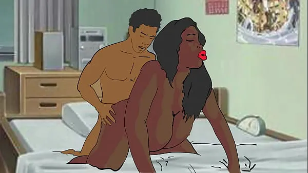 Hete Fucking huge tits African Usher (preview warme films