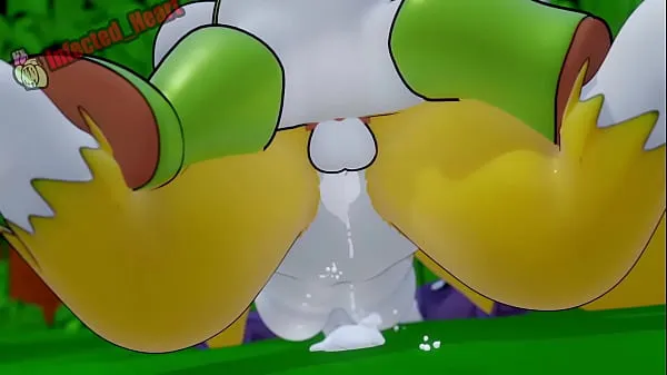 Renamon Gets Topped and Ploughed by Just a Lil Guy Filem hangat panas