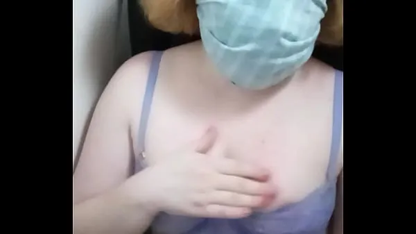 Hotte UNCUT SXF lingerie rubbing breasts out varme film