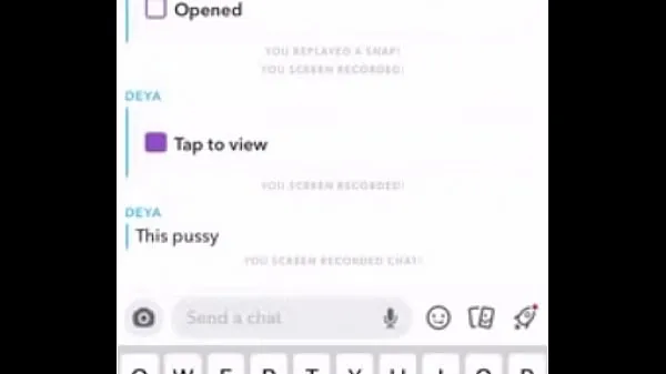 Heta Teen Latina slut snapchats a video of her pussy for me varma filmer