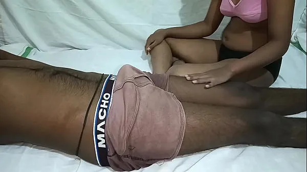 Heta Anjali seducing boyfriend and pressing boobs for get ready to fuck varma filmer