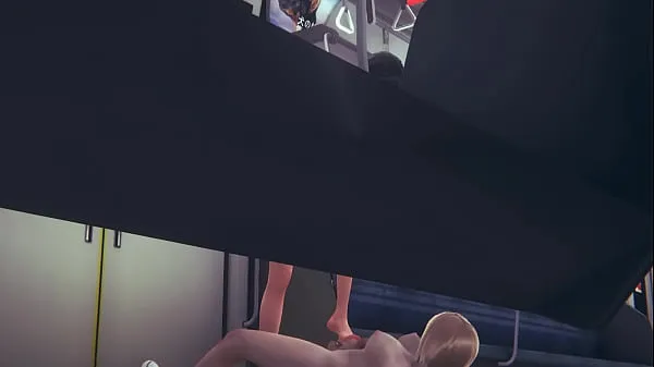 热Yaoi Femboy - Sex with a Futanari in subway part 1 - Sissy crossdress Japanese Asian Manga Anime Film Game Porn Gay温暖的电影