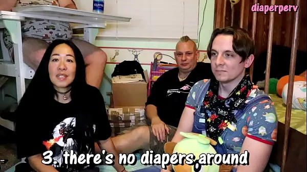 Vroči Emergency AB/DL diaper situations and how to handle them topli filmi