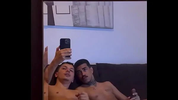Hot two dicks in the mirror warm Movies