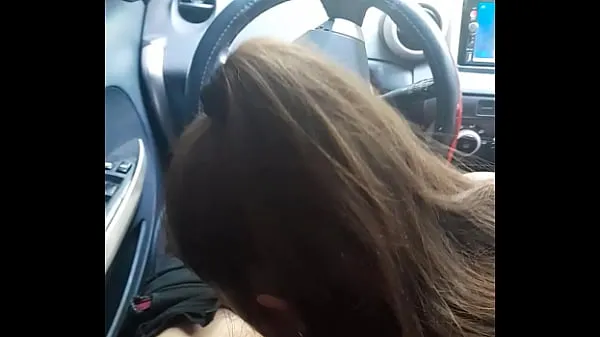 Nóng oral in the car Phim ấm áp