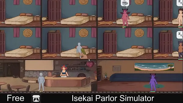 Hot Isekai Parlor Simulator (free game itchio) Management, Simulation warm Movies