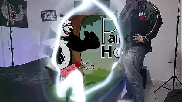Hot Panda Series: PandaHot is caught by Pandita while masturbating, the young panda gives the fat panda a blowjob and she ends up getting fucked doggystyle (Funny sex parody warm Movies