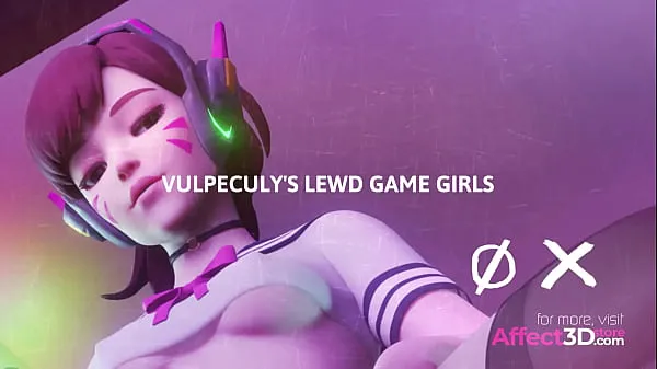 Vulpeculy's Lewd Game Girls - 3D Animation Bundle Filem hangat panas
