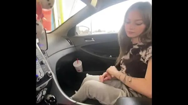 Hot Sucking My Boyfriends Cock In The Car ;) Full video on warm Movies