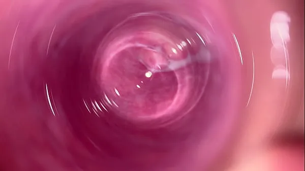 Hotte Camera inside my tight creamy pussy, Internal view of my horny vagina varme filmer