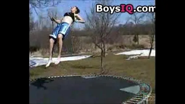 Hot Backyard trampoline sex - sex video warm Movies