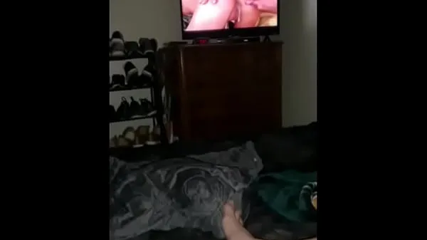 Hot Homemade playing with myself while watching porn warm Movies