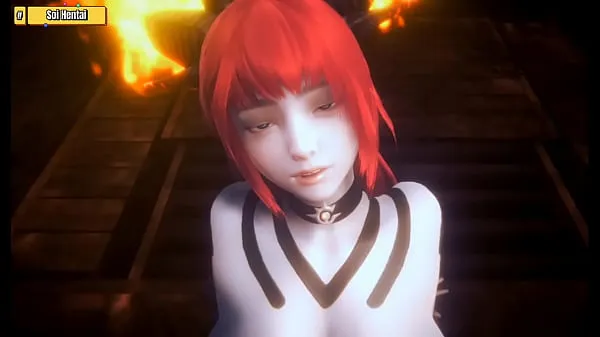 गर्म Hentai 3D ( HS32)- Big boob fire dragon गर्म फिल्में