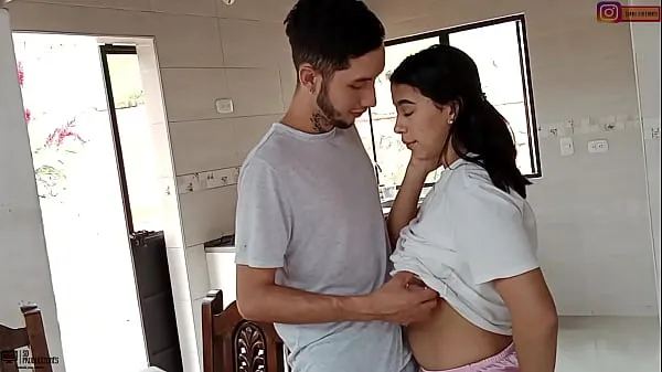 Hot Stepmom with big ass gets her pussy fucked by her perverted Stepson- CREAMPIE- FULL STORY warm Movies