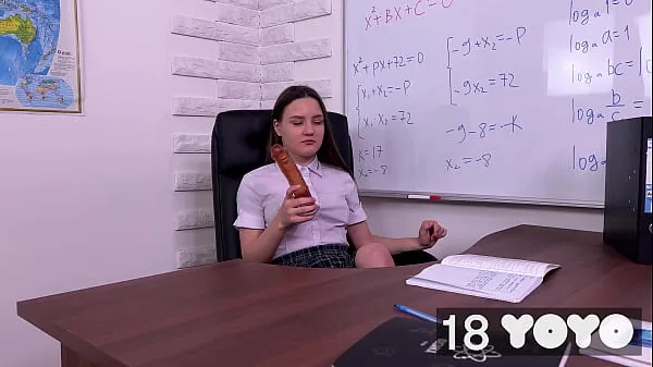 Hot I DREAM ABOUT MY TEACHER AND FUCK MYSELF IN HIS CHAIR warm Movies