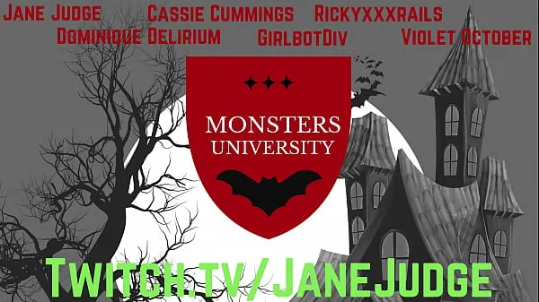 ホットな Monsters University Episode 5 6 with Jane Judge、Dominique Delerium、Girlbot Div、Cassie Cummings、Violet October、RickyxxxRails 温かい映画