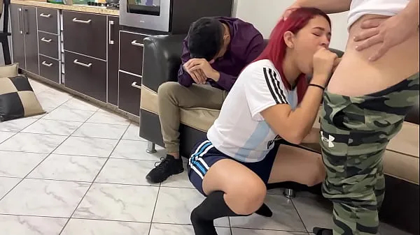 Hot My Boyfriend Loses the Bet with his Friend in the Soccer Match and I Had to be Fucked Like a Whore In Front of my Cuckold Boyfriend NTR Netorare warm Movies