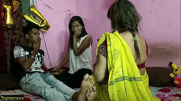 Hotte Girlfriend allow her BF for Fucking with Hot Houseowner!! Indian Hot Sex varme film