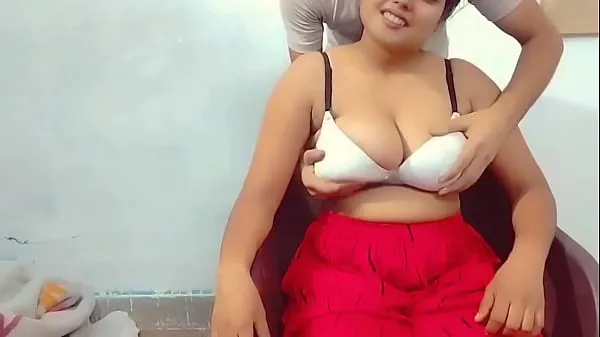 My landlady made me give her a massage. Then I caught her boobs were very big xxx soniya Filem hangat panas